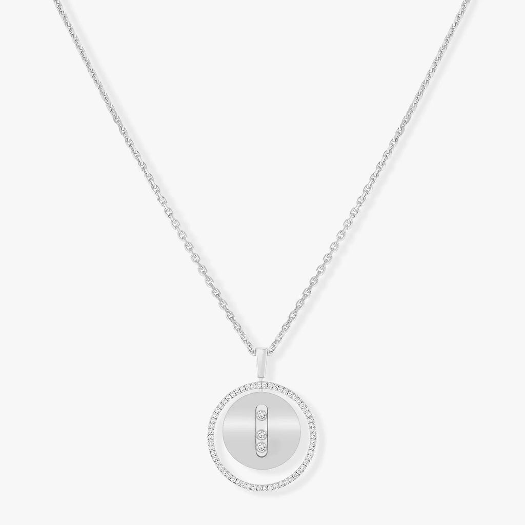 [Imperial] MOVE MM SILVER DIAMOND NECKLACE
