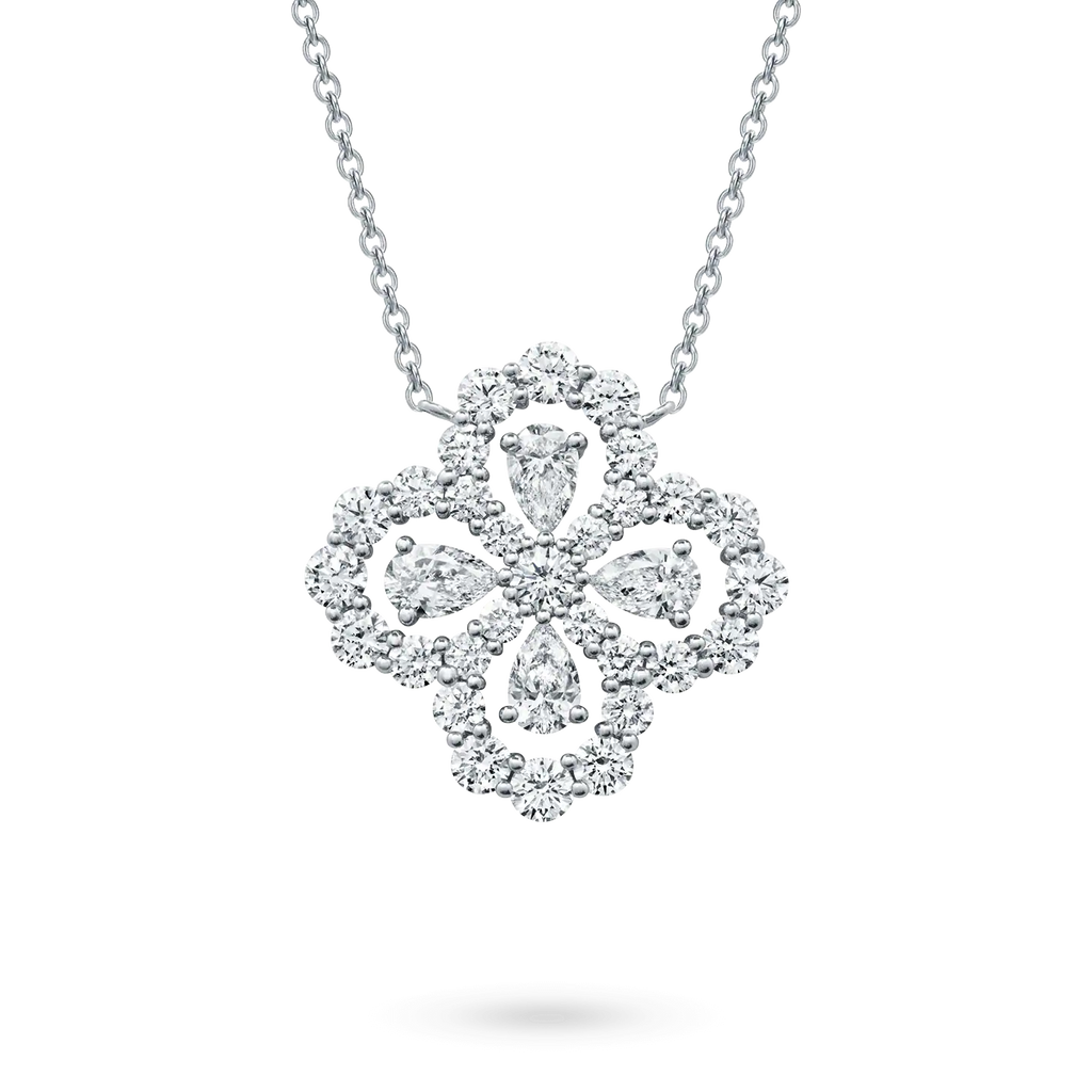 ¡®Imperial¡¯LOOP NECKLACE FULL MOTIF DIAMOND 16MM MULTIPLE COLORS