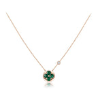 Imperial Sonnenanhänger, Halskette aus roségoldenem Diamanten