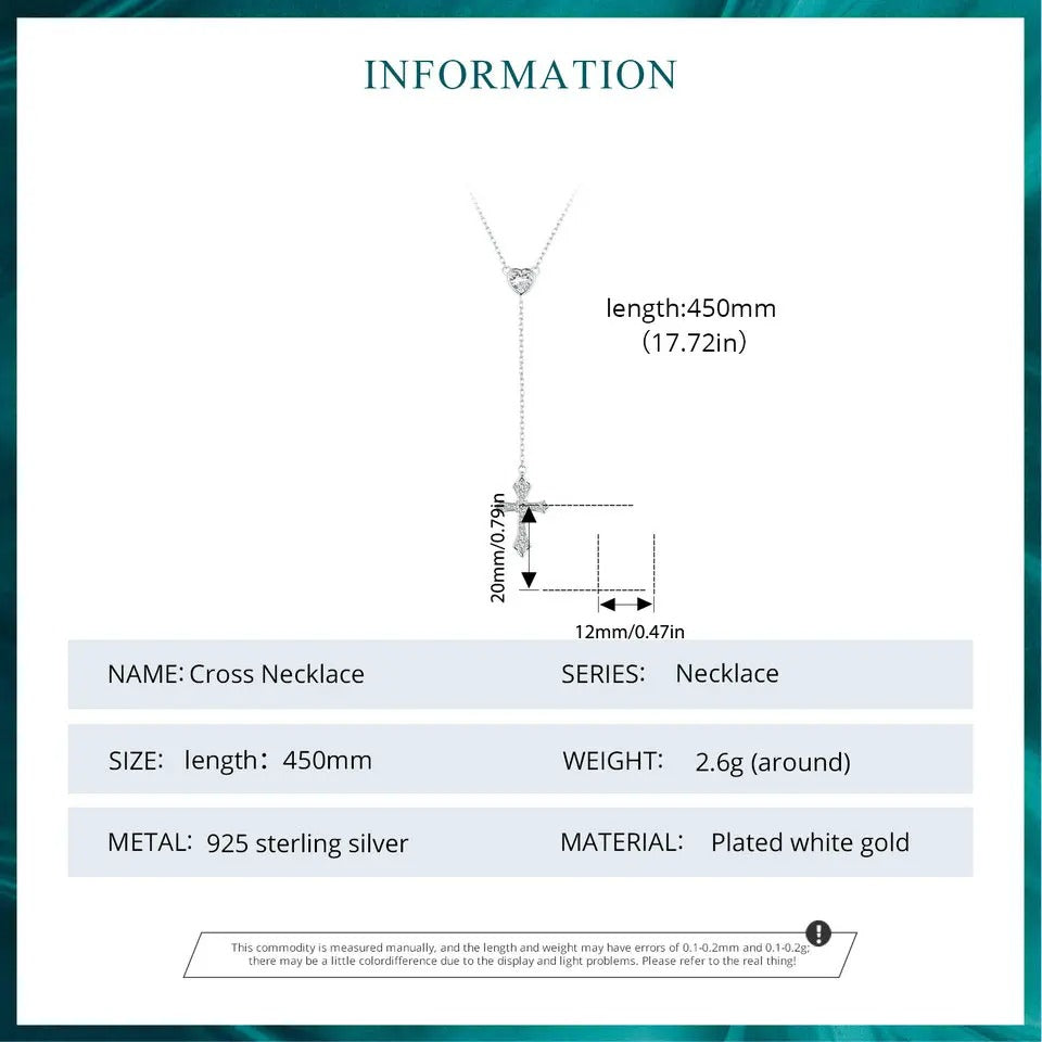 Zarte herzförmige Anhängerkette