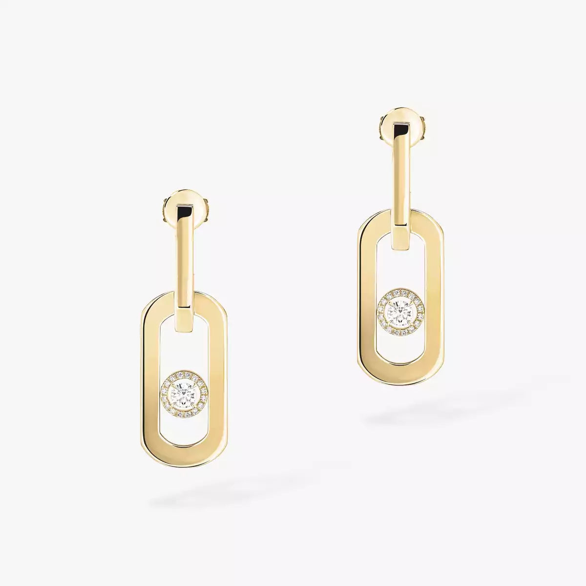 [Imperial]  So Move XL Diamond Hoop Earring