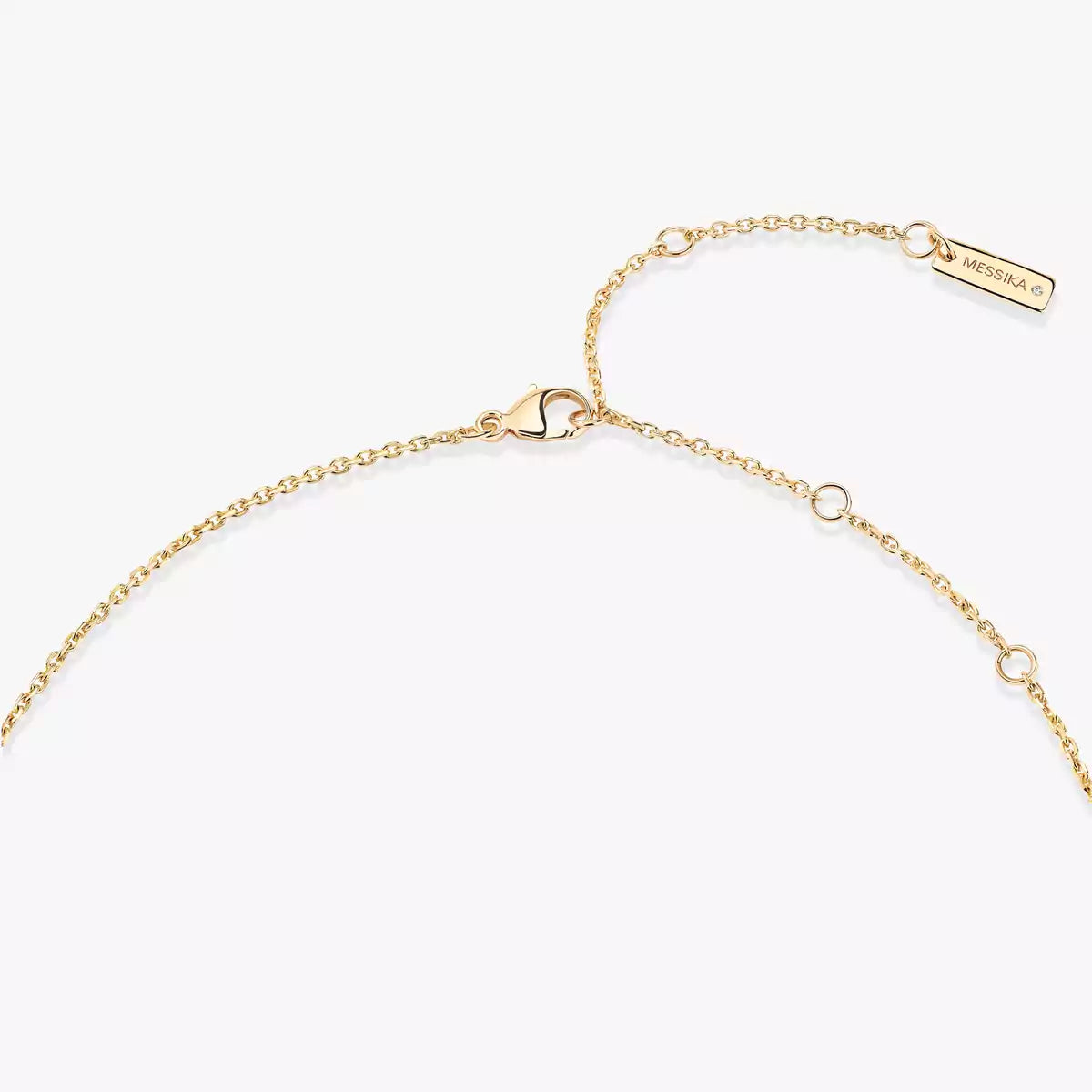 [Imperial Jewelrys]Lucky Eye Diamond Necklace in Rose Gold and Turquoise