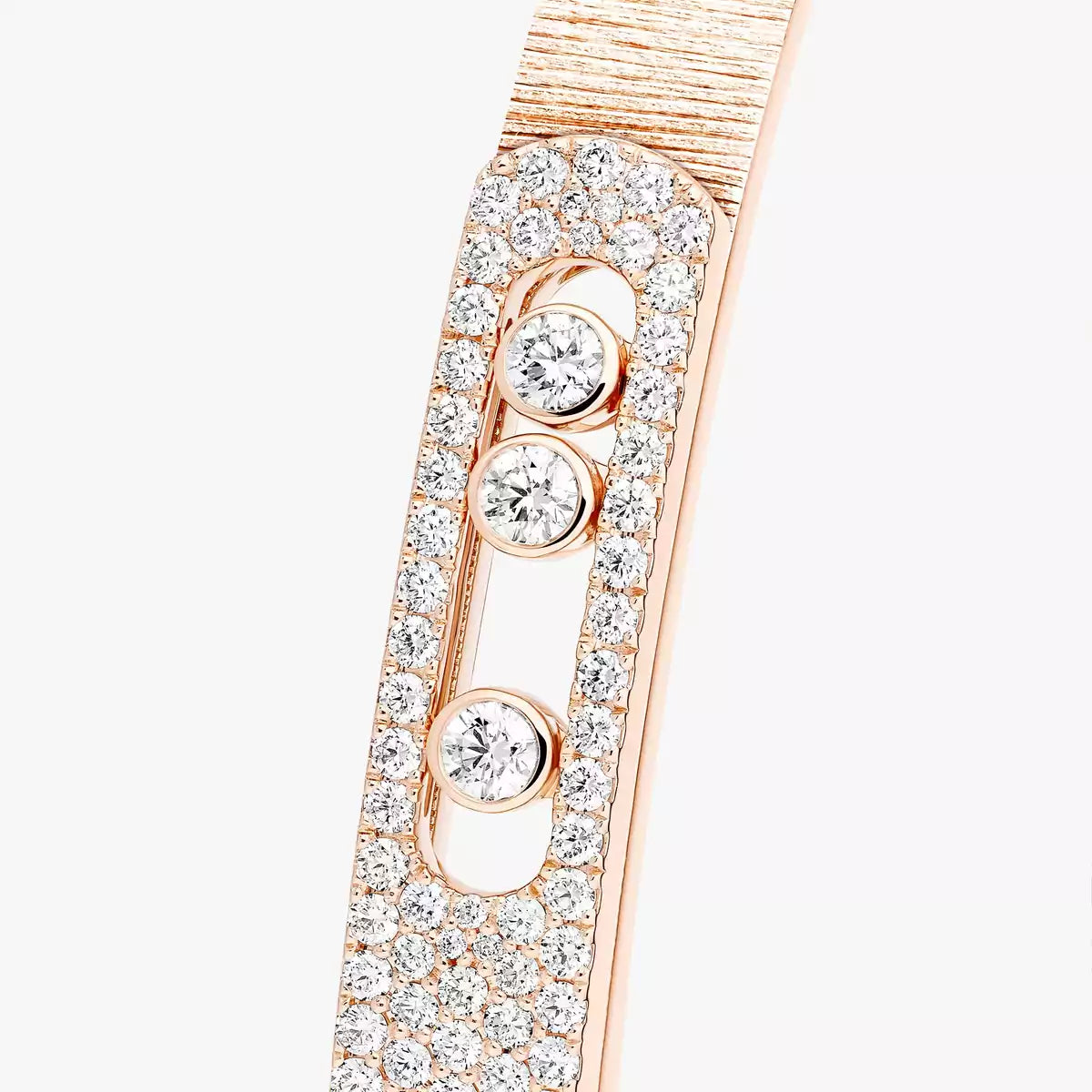 [Imperial] Move Noa Ciselé half pavé bangle