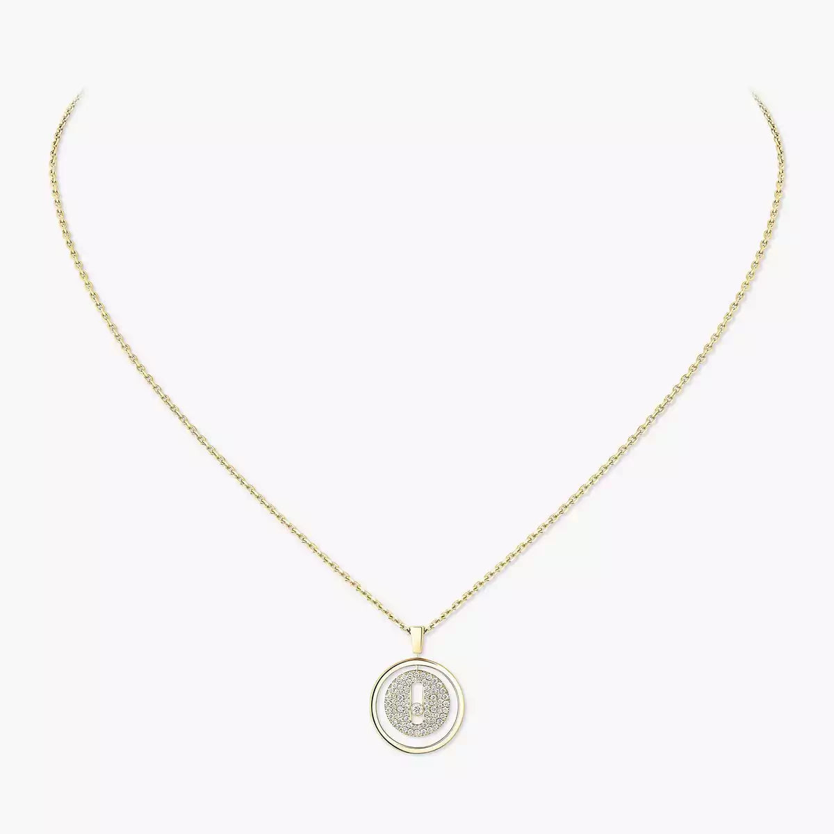 [Imperial Jewelrys] Lucky Move Diamond Necklace