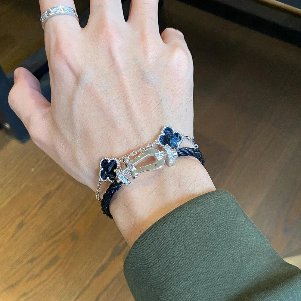 [Imperial]Nueva COLECCIÓN DE BRAZALETE TREBOL 5 MOTIVOS PIETERSITE