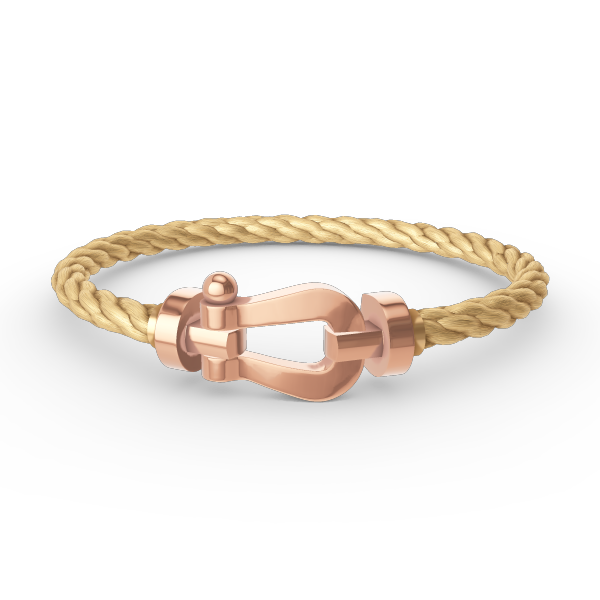 ¡®Imperial¡¯FORCE LARGE HORSESHOE NO DIAMOND BRACELET ROSE GOLD