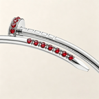 [Imperial] BRACELETE JUSTE 2.5MM DIAMANTES NUEVO