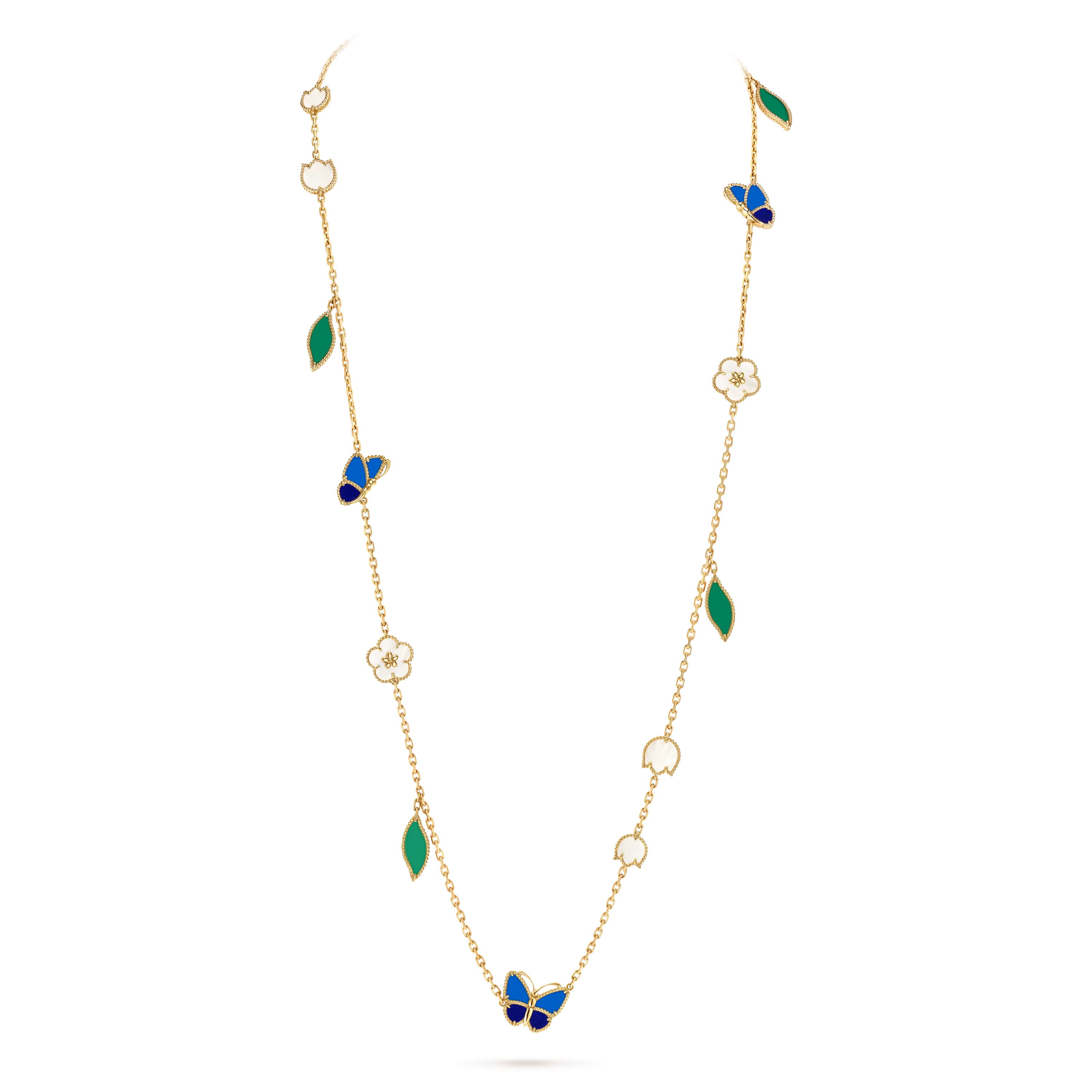 [Imperial] 26 NEW CLOVER 15 MOTIFS LUCKY NECKLACE