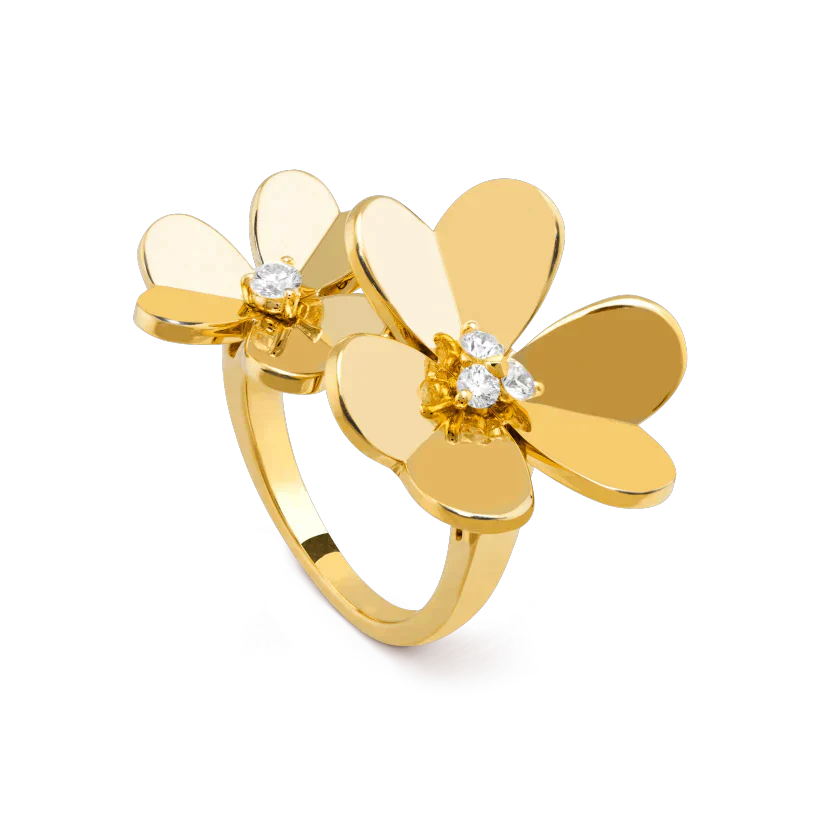 Imperial CLOVER COMOS GOLD DIAMOND RING