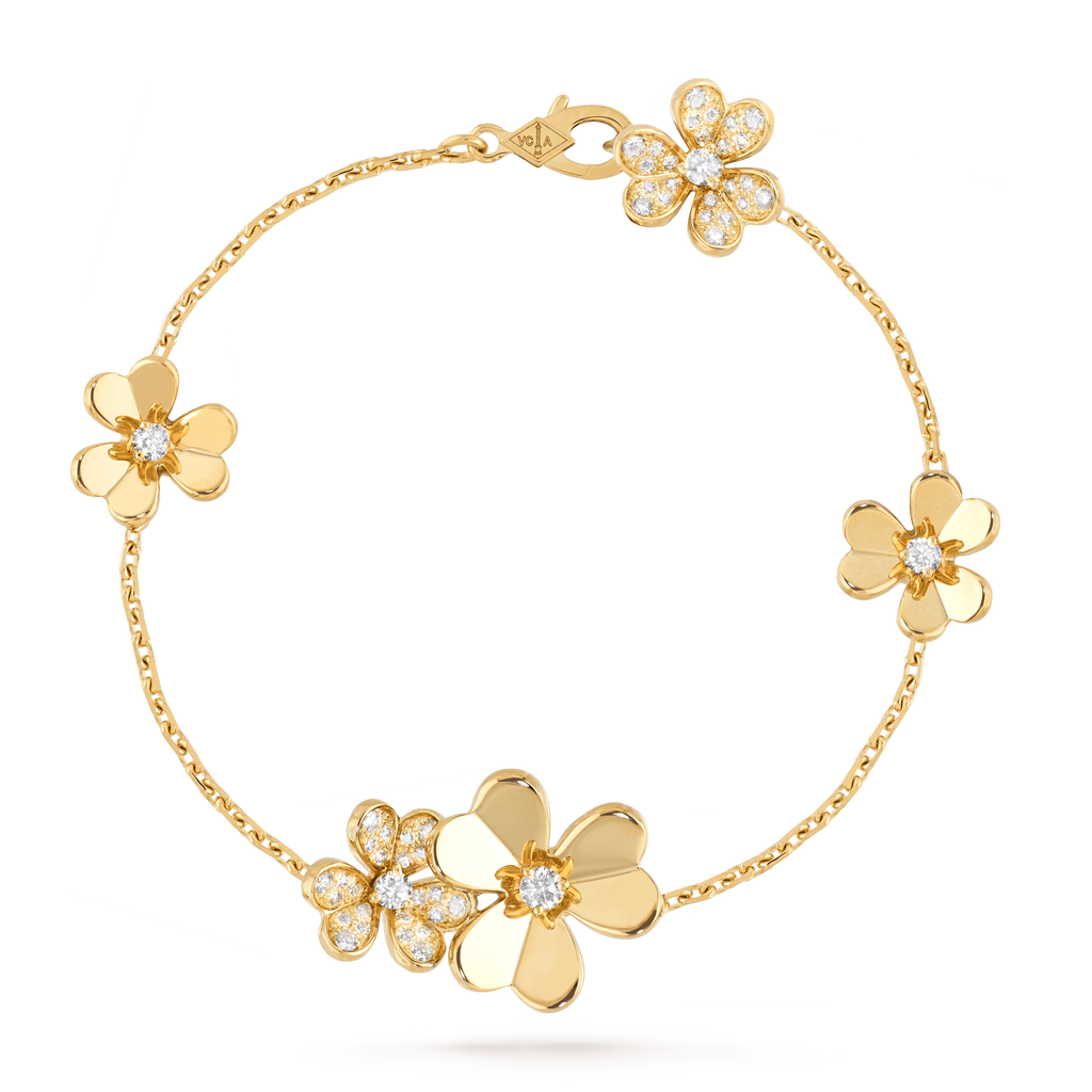Imperial FRIVOLE GOLD 5 BLUMEN ARMBAND
