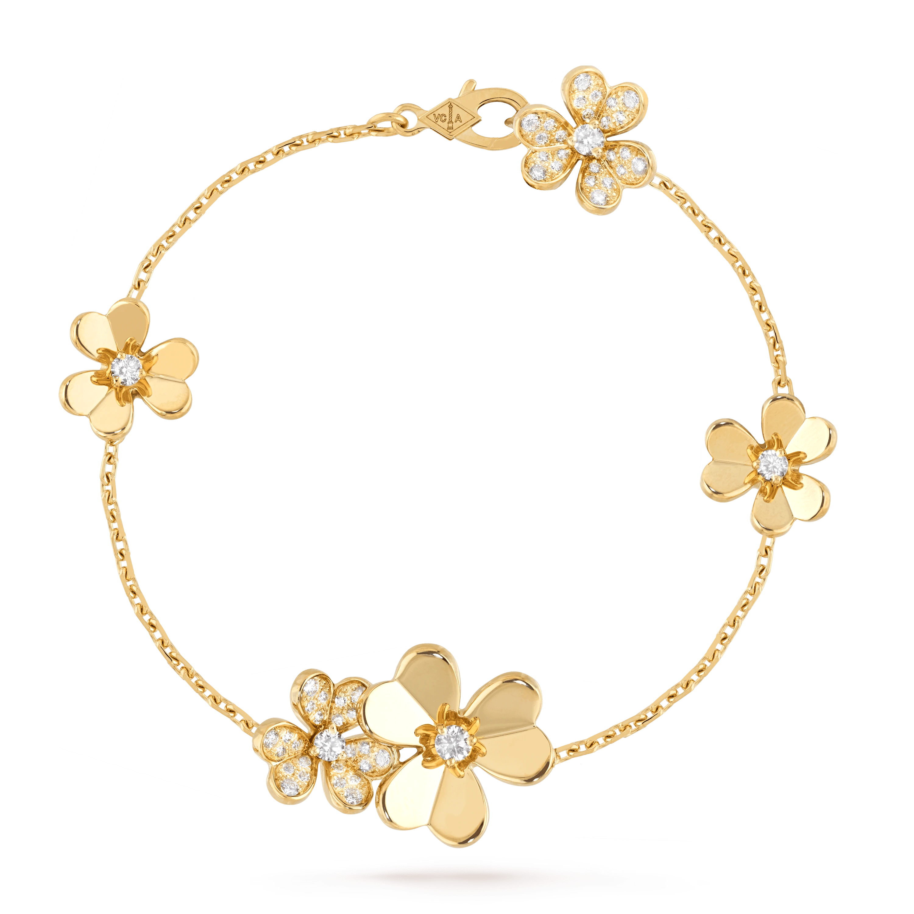 Imperial FRIVOLE GOLD 5 BLUMEN ARMBAND