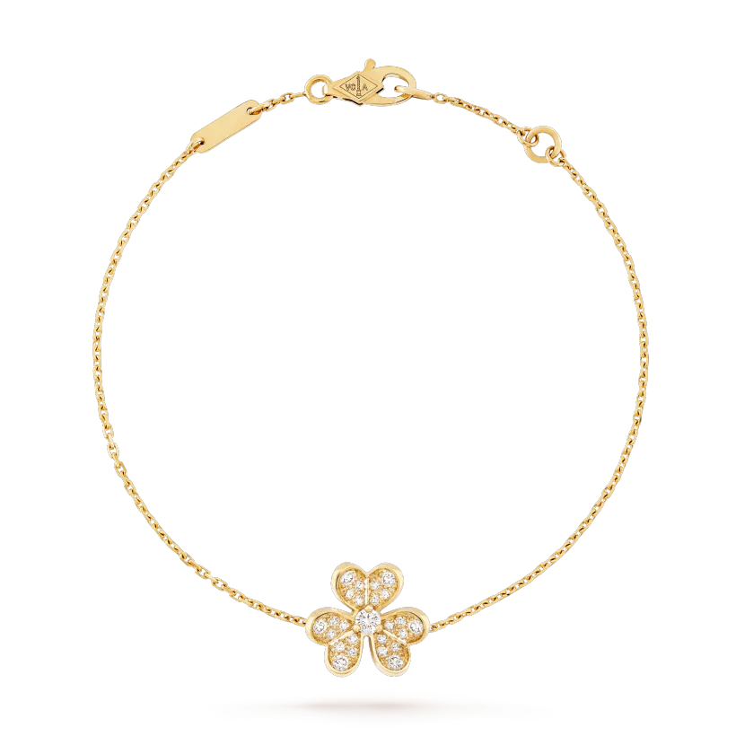 Imperial FRIVOLE GOLD BLUMEN-DIAMANT-ARMBAND