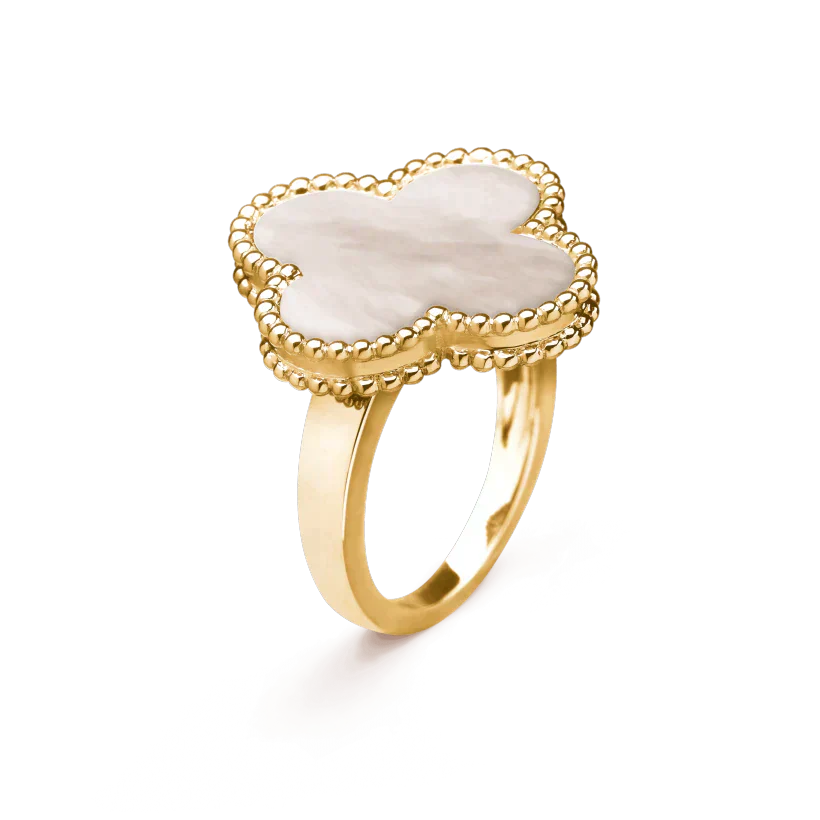 Imperial CLOVER WHITE MOP RING