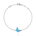 Imperial Butterfly Türkis Schmetterlingsarmband Silber