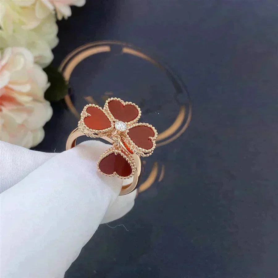 ¡®Imperial¡¯SWEET CLOVER CARNELIAN RING