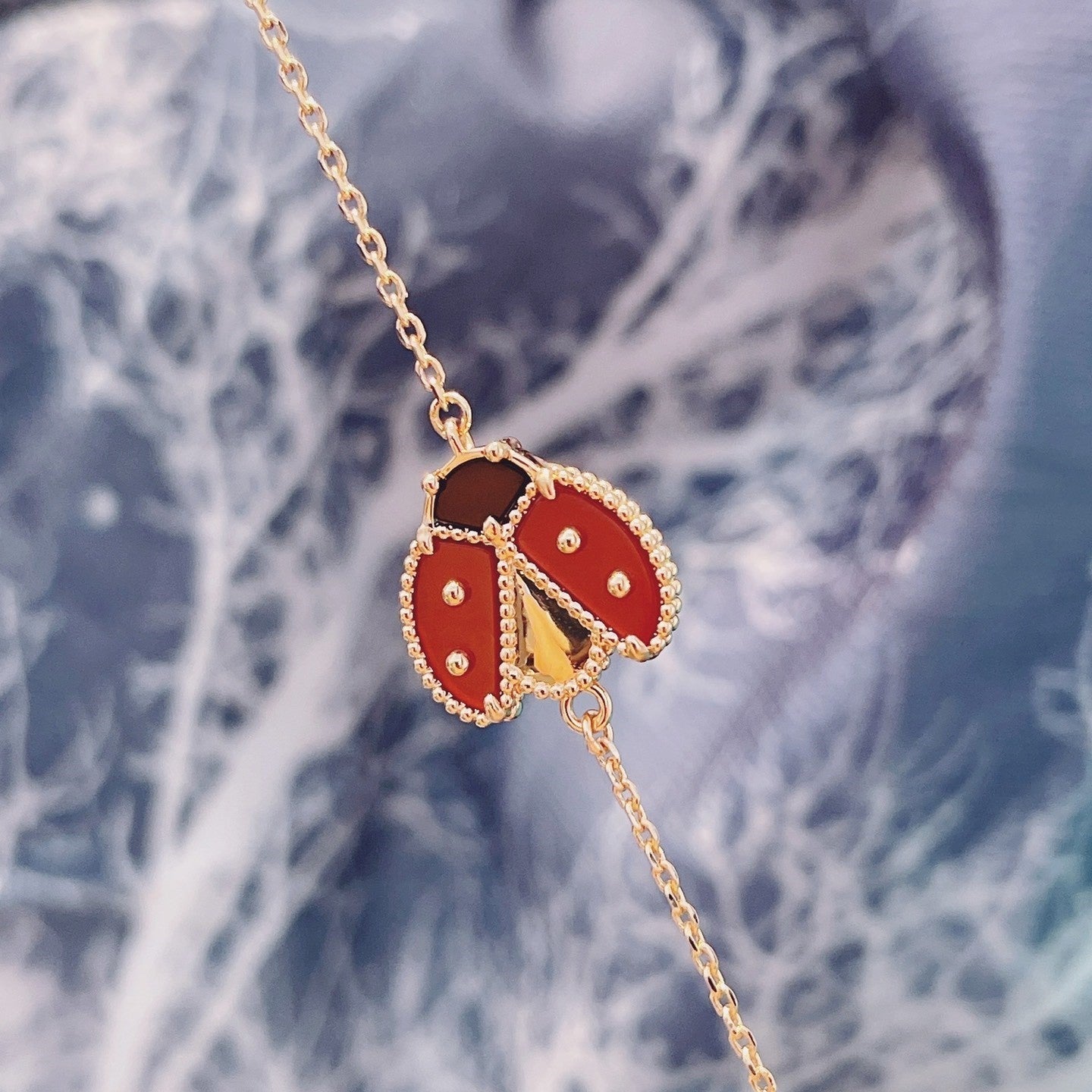 Imperial Lucky Spring 1 Motiv Rosa Gold Armband