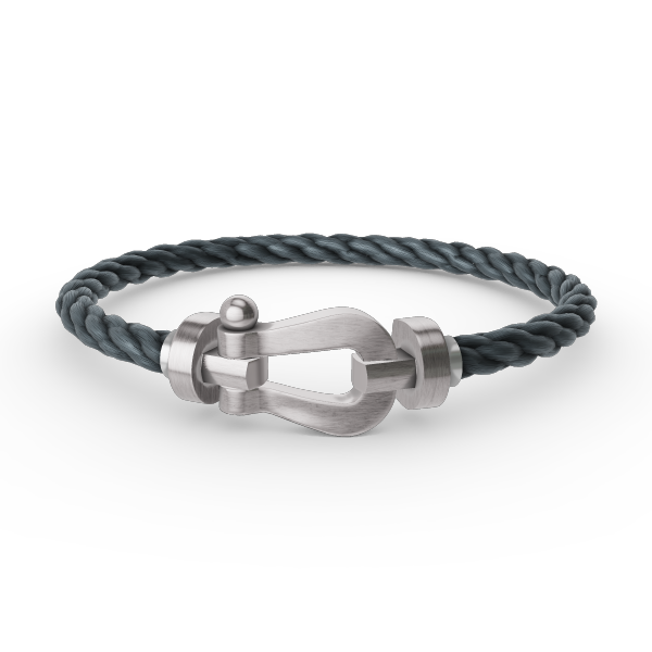 ¡®Imperial¡¯FORCE LARGE HORSESHOE NO DIAMOND BRACELET SILVER