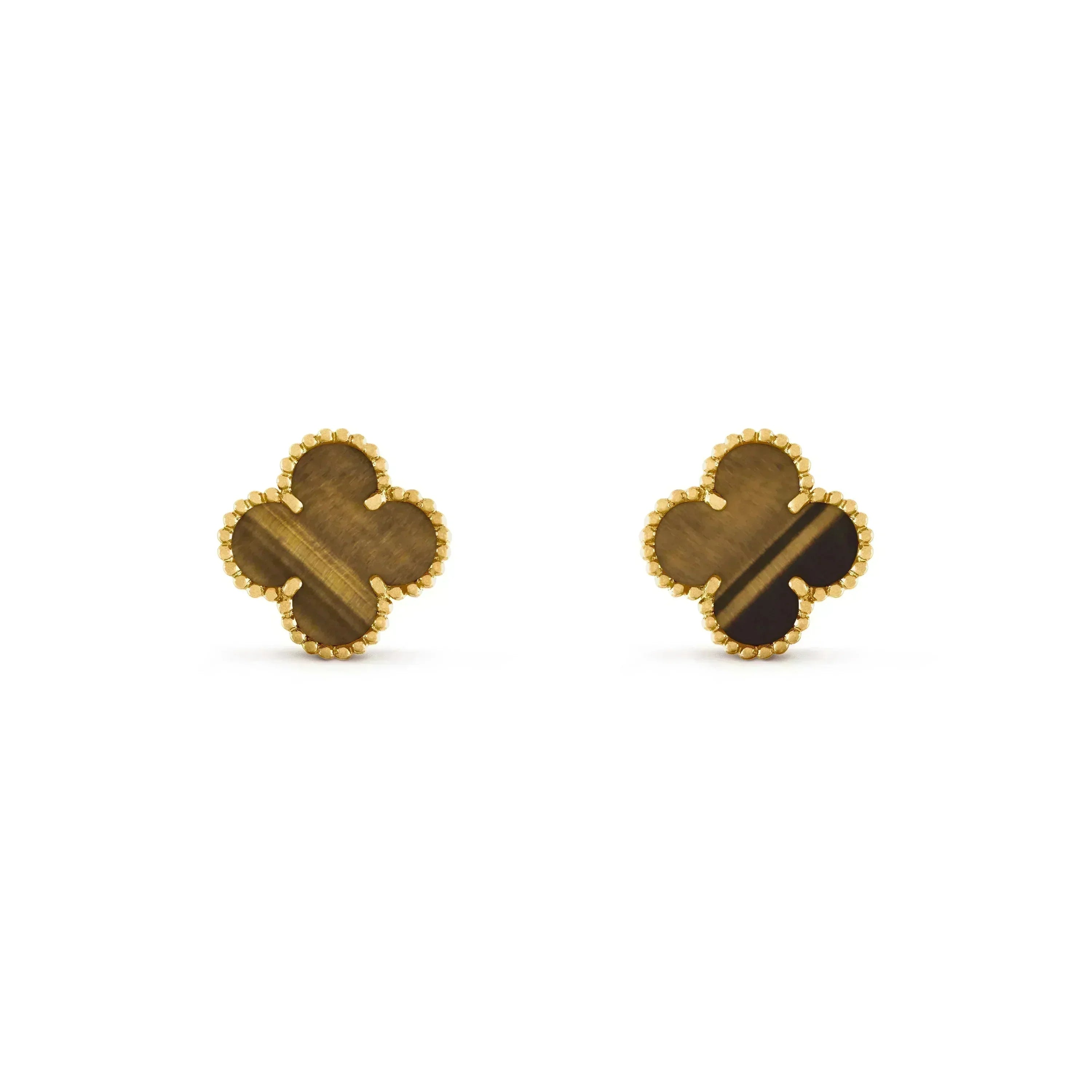 Imperial CLOVER MEDIUM 1 MOTIFS TIGER EYE OHREN