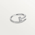 Imperial Juste Ring, 1,8 mm Silber, Diamanten