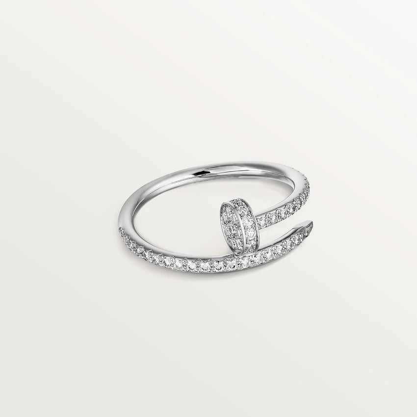 Imperial Juste Ring, 1,8 mm Silber, Diamanten